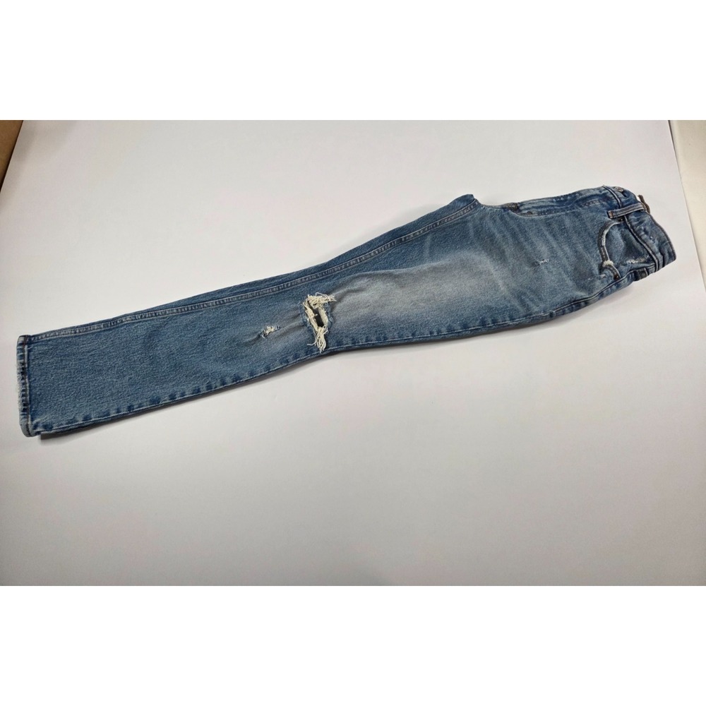 Abercrombie & Fitch Jeans Womens 26/2R High Rise Distressed Denim 90s Skinny